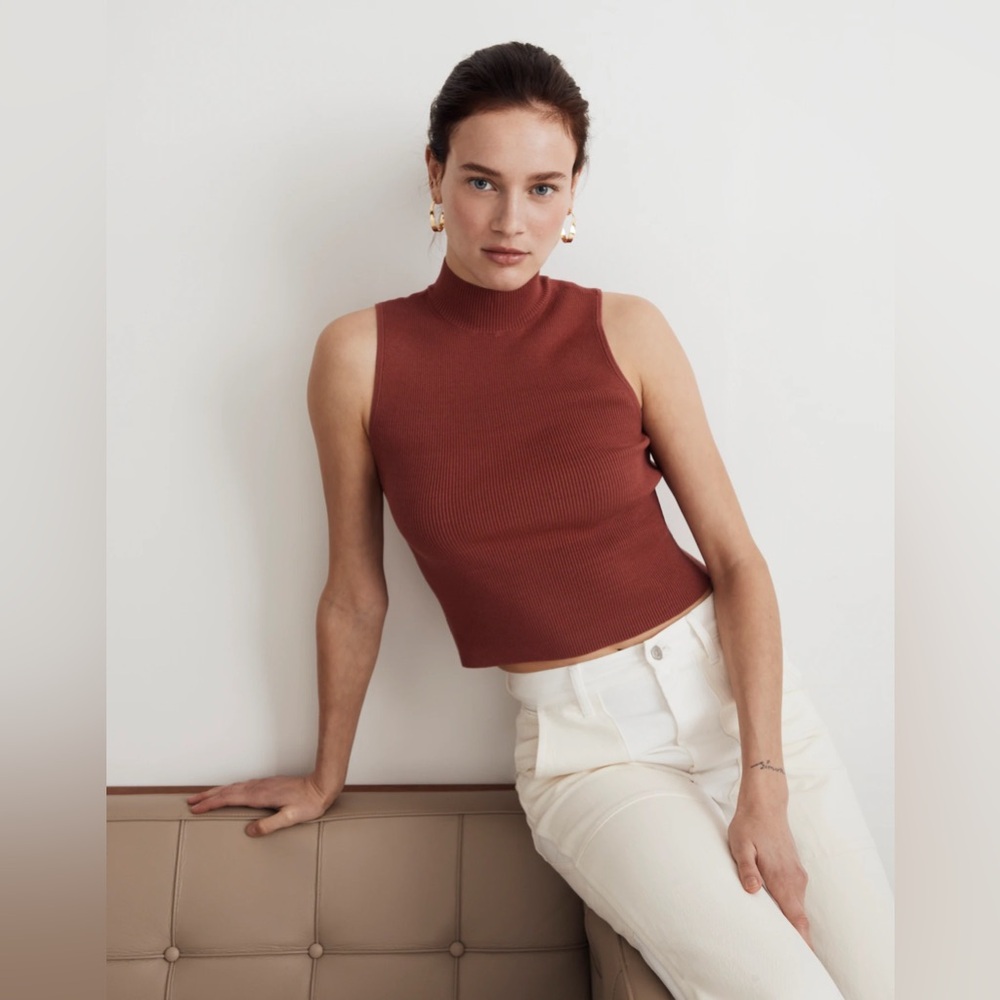 Madewell Rust Tank Top
